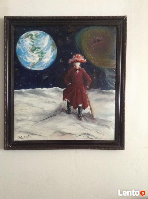 Obraz olejny Podróżnik