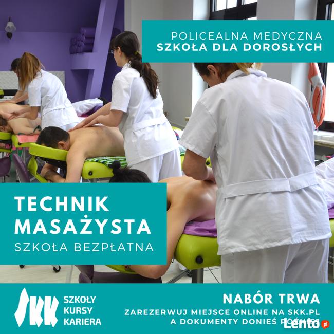 Technik masażysta – OSTANIE WOLNE MIEJSCA