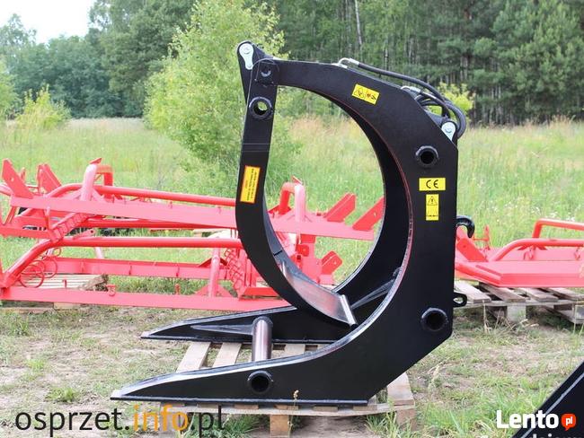 Duży chwytak do drewna i bali, chwytak do ładowarki