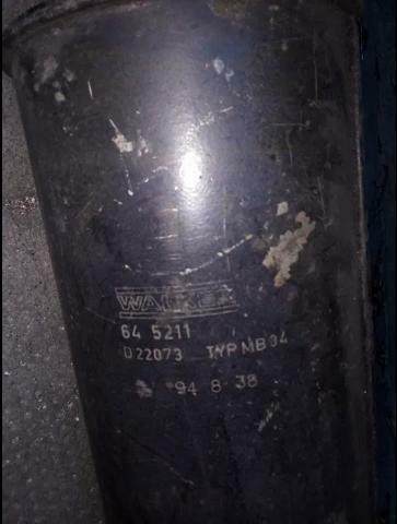 Tłumik końcowy Mercedes 123