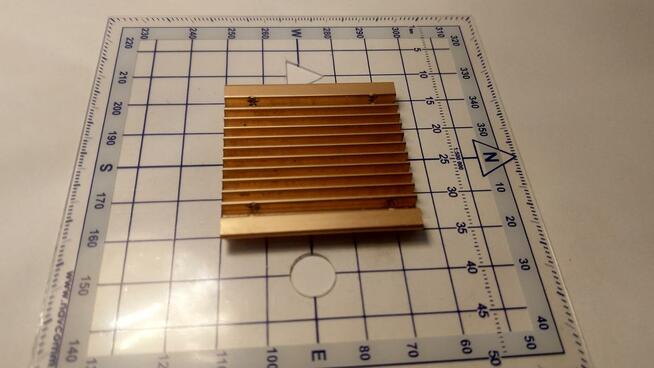 Radiator 45x45x5 mm - Poznań