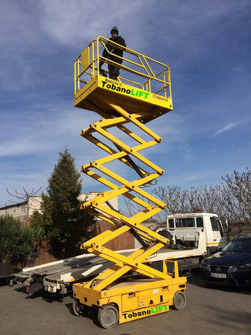 Wynajem Podnośnik Nożycowy 12m 10m 8m 6m