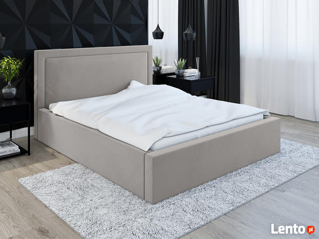 Nowość*łóżko ROZELL 160x200 z materacem