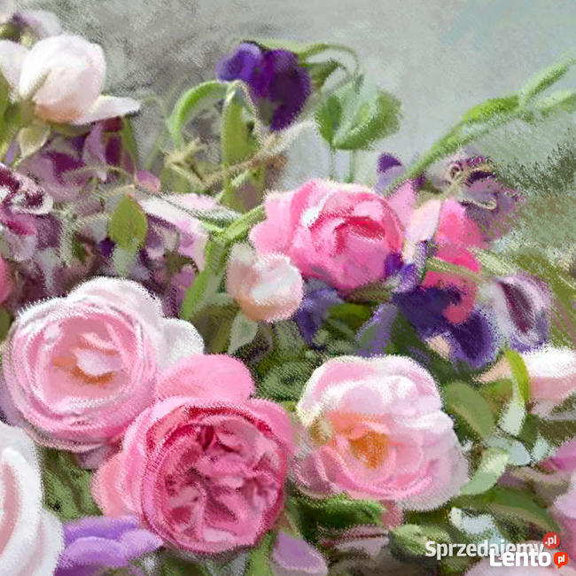 Obraz na płótnie Róże w wazonie 100x60