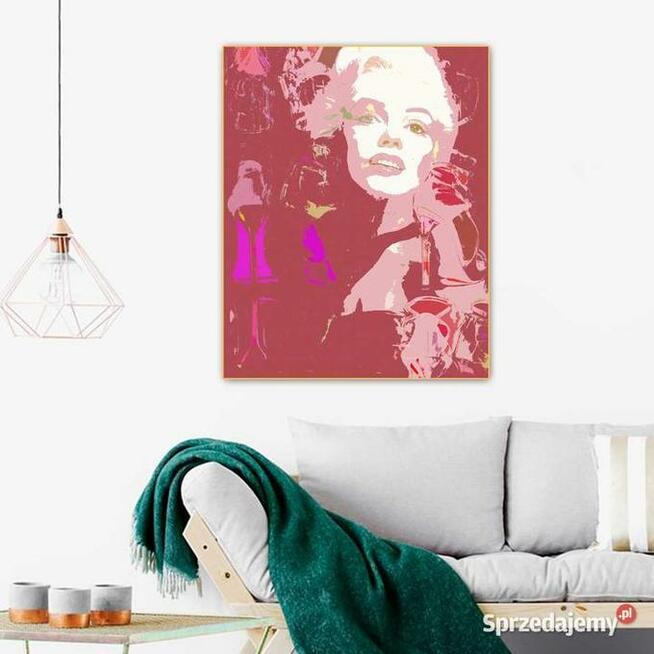 Obraz drukowany na płótnie merlin monroe