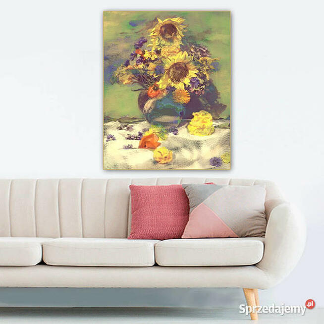 Obraz na płótnie Kwiaty dla Dalego 40 x 50