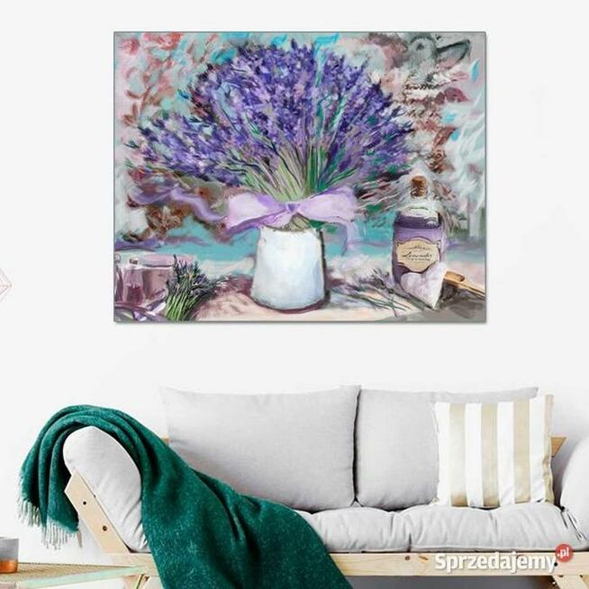 Obraz Lawenda dla Moneta 80 x 60