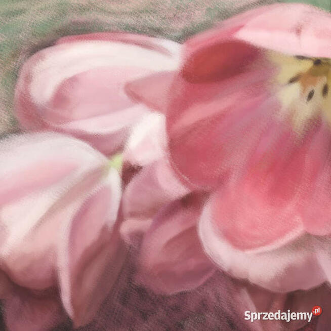 Obraz na płótnie Tulipany czerwone