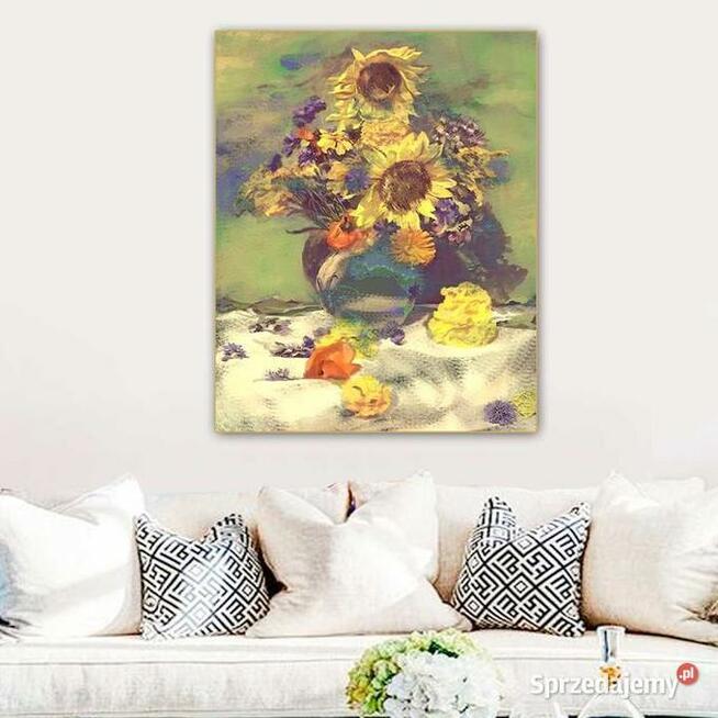 Obraz na płótnie Kwiaty dla Dalego 40 x 50
