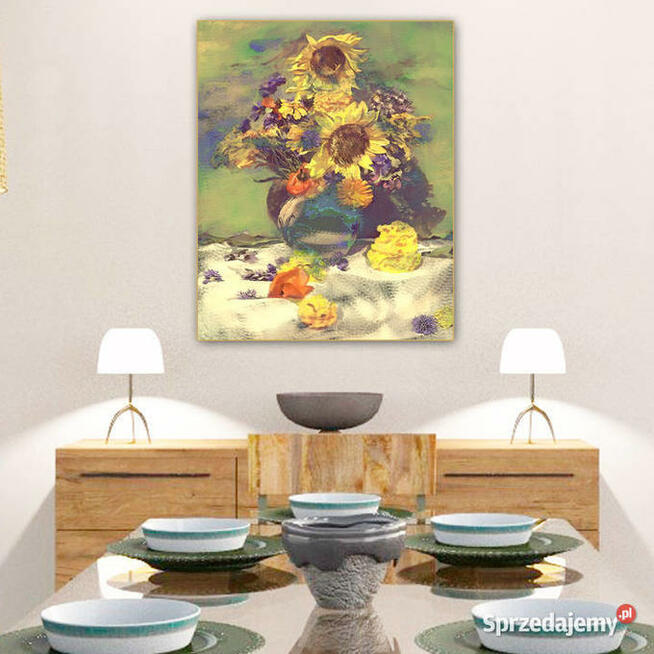 Obraz na płótnie Kwiaty dla Dalego 40 x 50