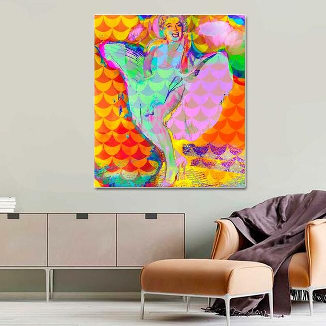 Obraz na płótnie Sukienka Marilyn Monroe