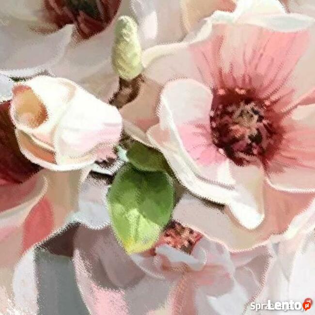 Obraz na ścianę Magnolie w wazonie