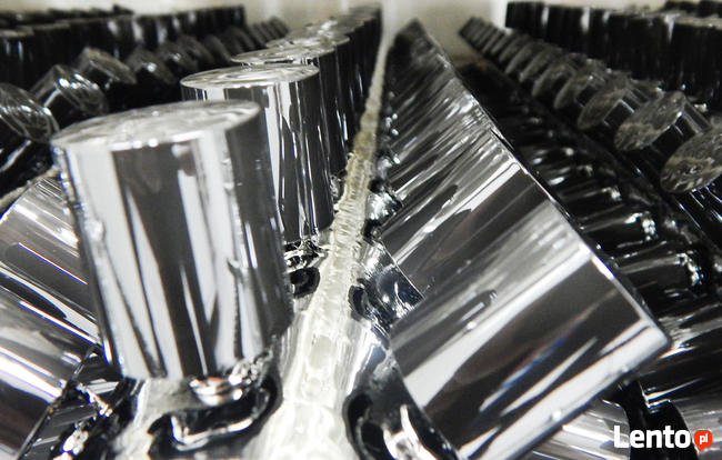 Regeneracja Lamp Odbłyśników el. z tworzywa Metalizacja, Lak