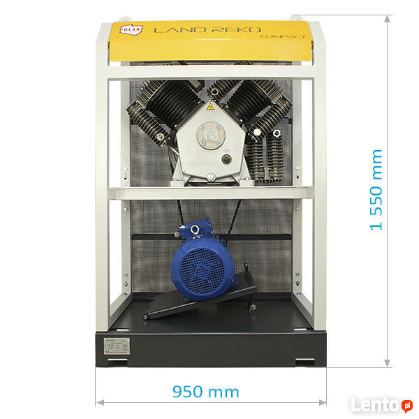 Kompresor Sprężarka ZESPÓŁ SPRĘŻARKOWY 1720L/MIN Land Reko