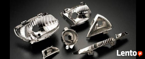 Regeneracja Lamp Odbłyśników el. z tworzywa Metalizacja, Lak