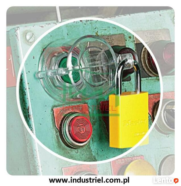 Lockout Tagout Brady - blokada przycisków sterowniczych