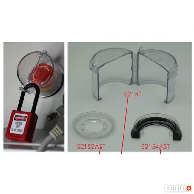 Lockout Tagout Brady - blokada przycisków sterowniczych