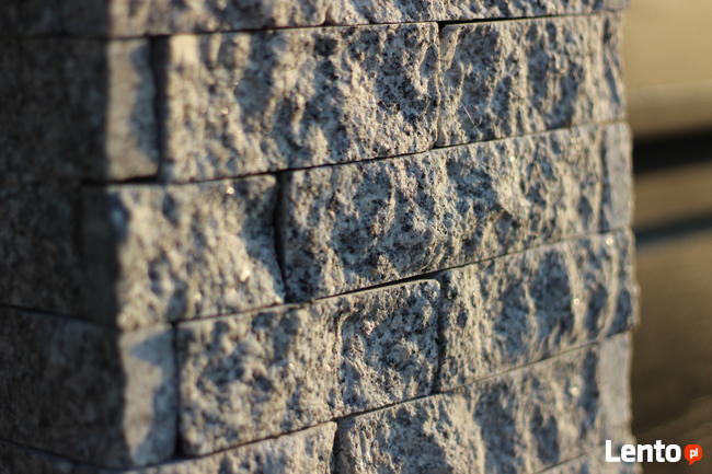 Kamień elewacyjny granitowy, łupek, boniówka - Producent !
