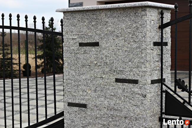 Kamień elewacyjny granitowy, łupek, boniówka - Producent !