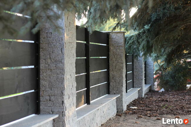 Kamień elewacyjny granitowy, łupek, boniówka - Producent !