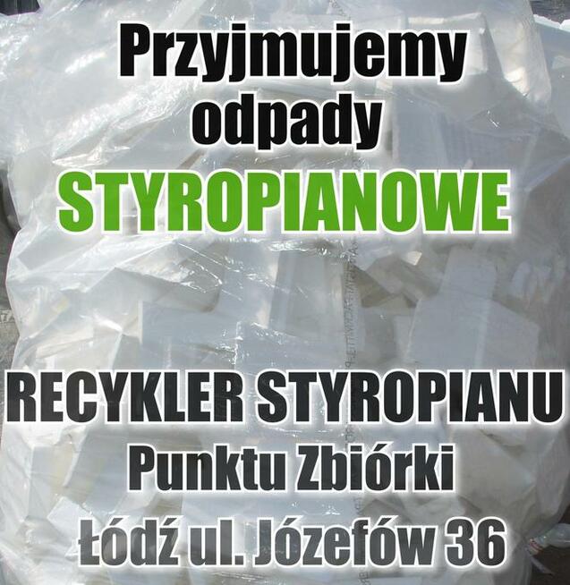 Wywóz odbiór odpadów styropianowych EPS styropianu