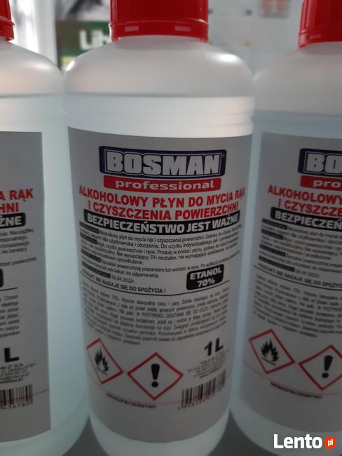 Alkoholowy płyn do mycia rąk i czyszczenia powierzchni 1L