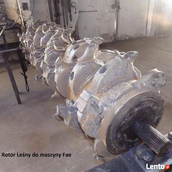 Wyważanie rotorów, wałów (kosiarka bijakowa, mulczer leśny,