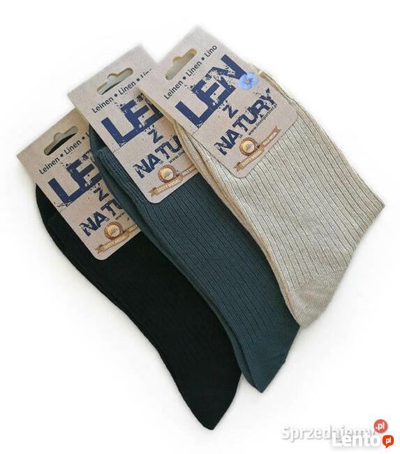 Skarpety lniane zdrowe - idealny klimat dla stóp