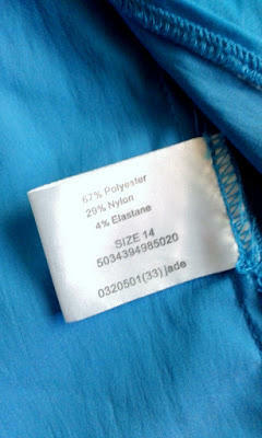 Turkusowa, haftowana, orientalna sukienka