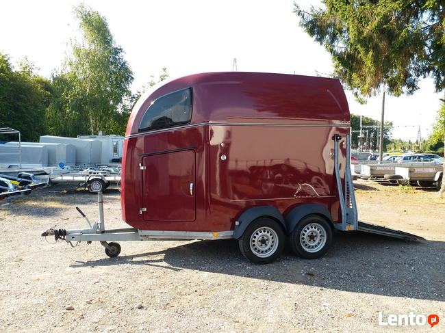 Wypożyczalnia 7 przyczep do koni kat B 1 lub 2 konie WYNAJEM