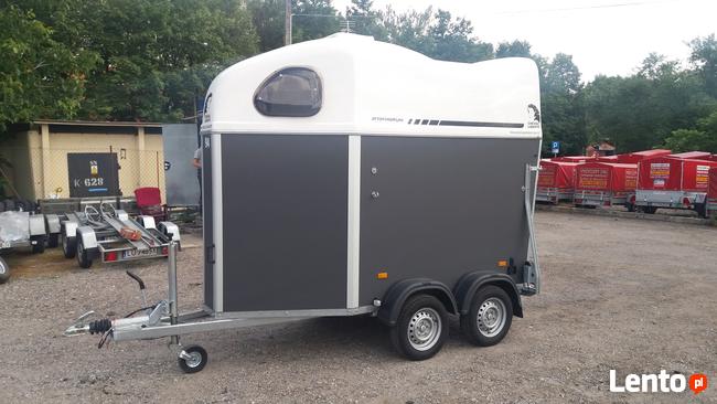 Wypożyczalnia 7 przyczep do koni kat B 1 lub 2 konie WYNAJEM