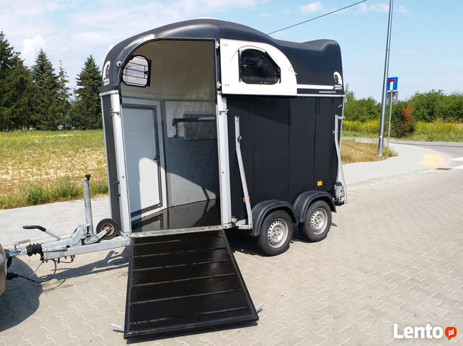 Wypożyczalnia 7 przyczep do koni kat B 1 lub 2 konie WYNAJEM