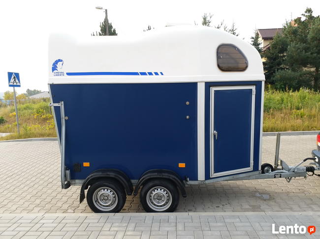 Wypożyczalnia 7 przyczep do koni kat B 1 lub 2 konie WYNAJEM