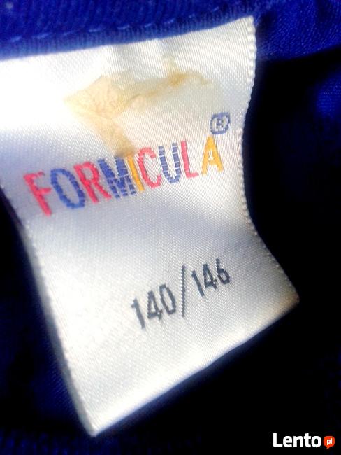 Sukienka sportowa, chabrowa, dla dziewczynki:)