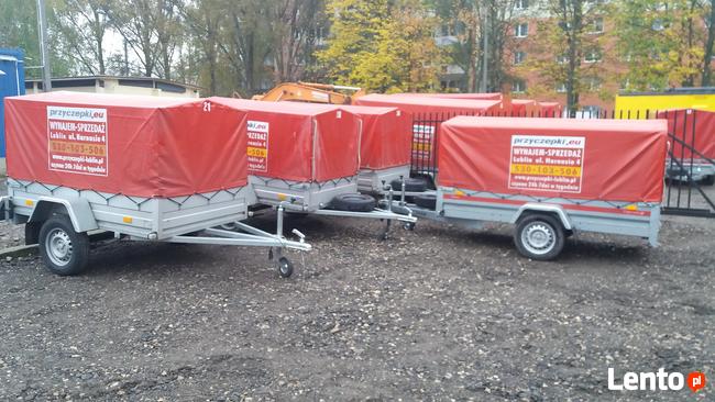 Wypożyczalnia Przyczep Lublin Wynajem przyczepek 80szt
