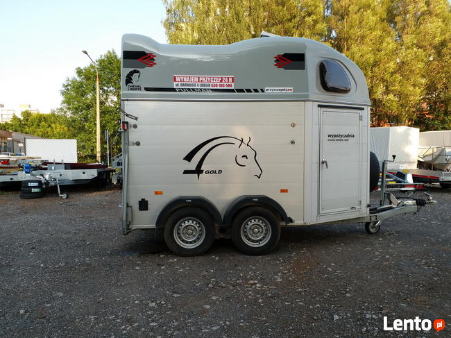 Wypożyczalnia 7 przyczep do koni kat B 1 lub 2 konie WYNAJEM