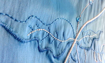 Turkusowa, haftowana, orientalna sukienka