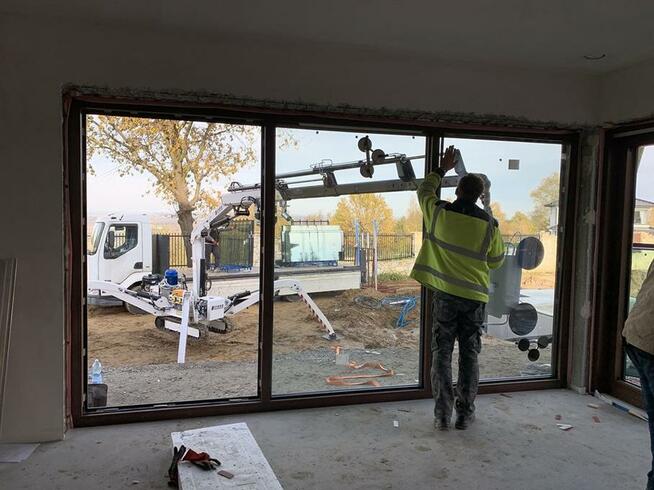 Mini żuraw, na podwoziu gąsienicowym jak maeda zasięg 13 m.!