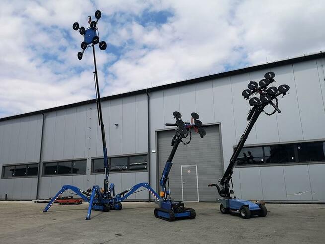 Mini żuraw, na podwoziu gąsienicowym jak maeda zasięg 13 m.!