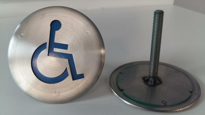 Guzy Drogowe z logo - ścieżka rowerowa