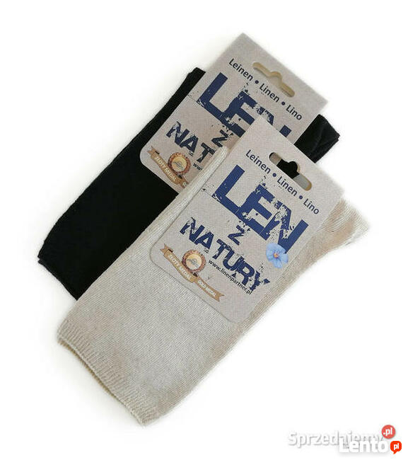 Skarpety lniane zdrowe - idealny klimat dla stóp