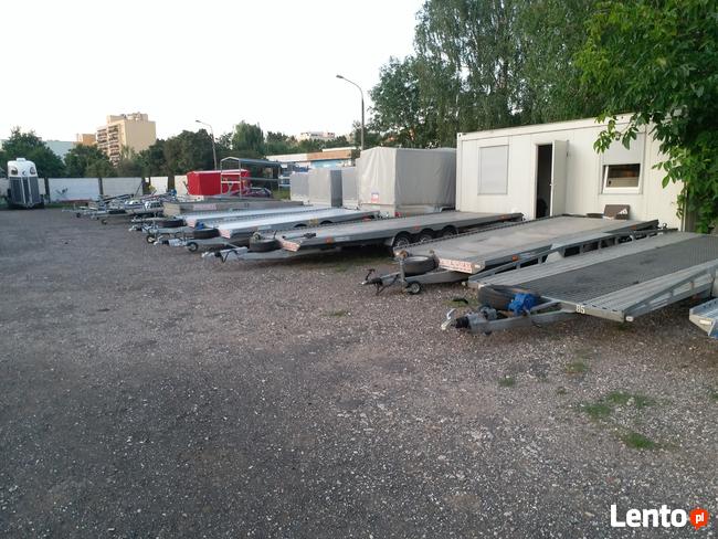 Wypożyczalnia przyczep lawet wynajem ponad 80szt