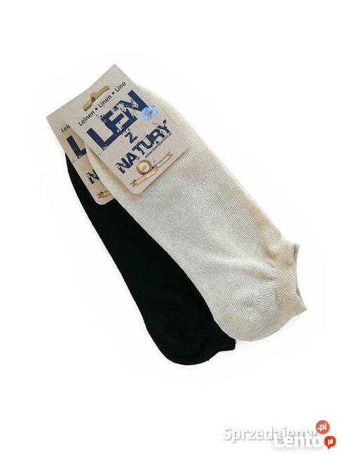 Skarpety lniane zdrowe - idealny klimat dla stóp