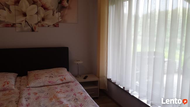 Domki wczasowe nad jeziorem z basenem