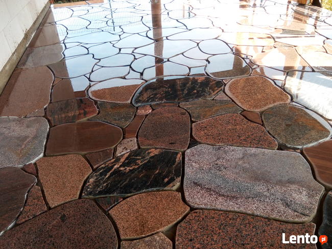 Kamień polny, cięty-sprzedaż+układanie DUŻY FORMAT