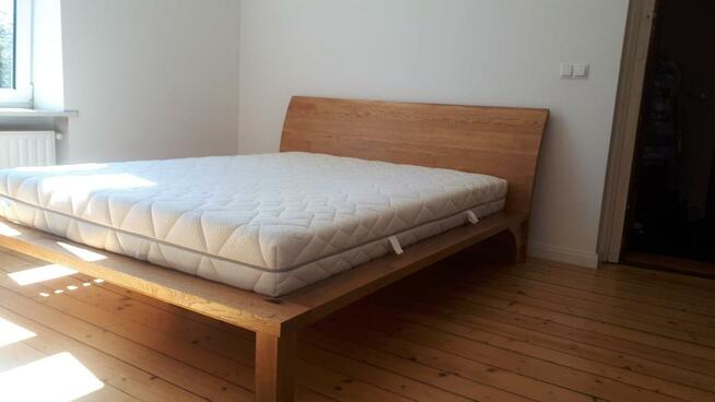 Łóżko dębowe olejowane