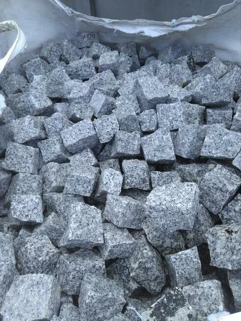 łupek murowy granitowy, kostka granitowa
