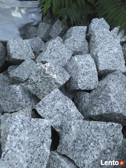 łupek murowy granitowy, kostka granitowa