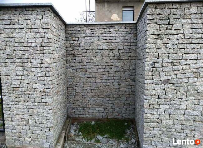 łupek murowy granitowy, kostka granitowa