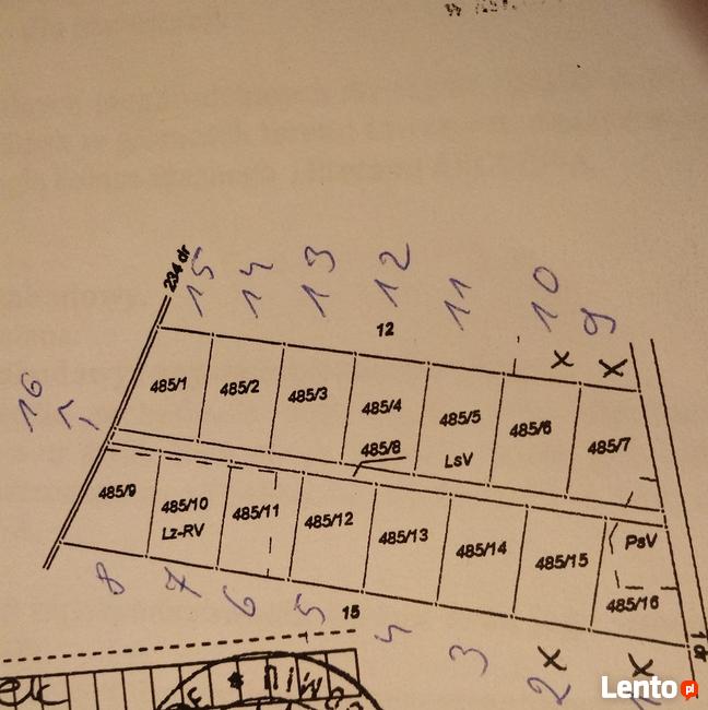 działki budowane koło Radomia w Zawadach Nowych